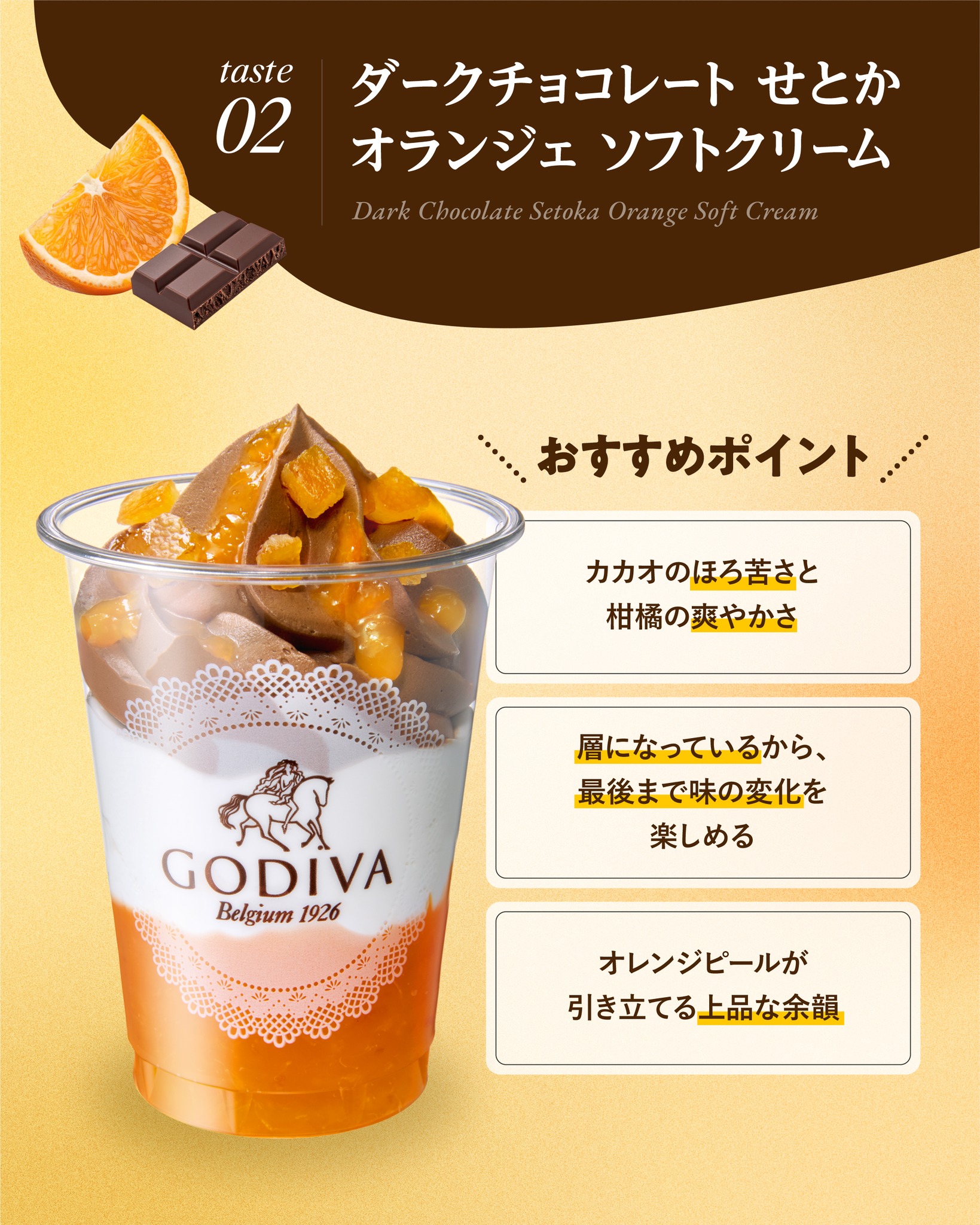 あなたはどっちにする？✨ 🍊🍫 ダークチョコレート×柑橘
