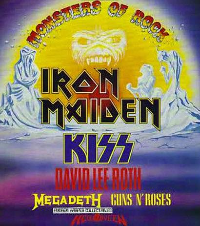 There are festival lineups And then there are MONSTERS OF ROCK