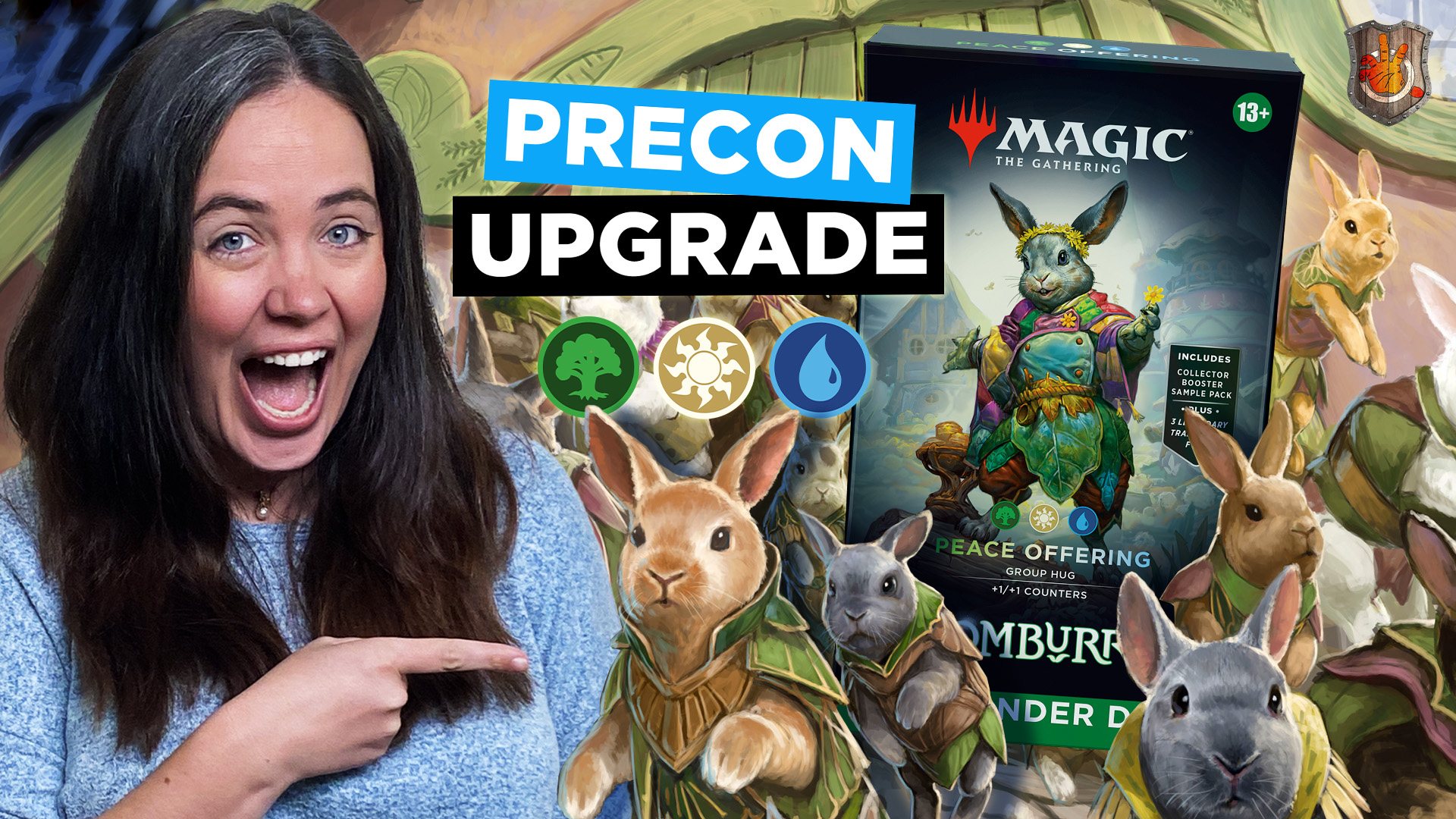 mtg peace offering card list Magic: The Gathering Bloomburrow Commander Deck One critters trash is another ones treasure Peace Offering Upgrade Guide: 19