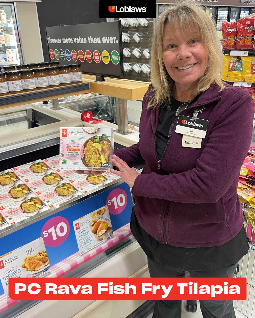 Loblaws - 🐟 INSIDER MUST-TRY: PC RAVA FISH FRY TILAPIA FOR $10 🐟 New ...