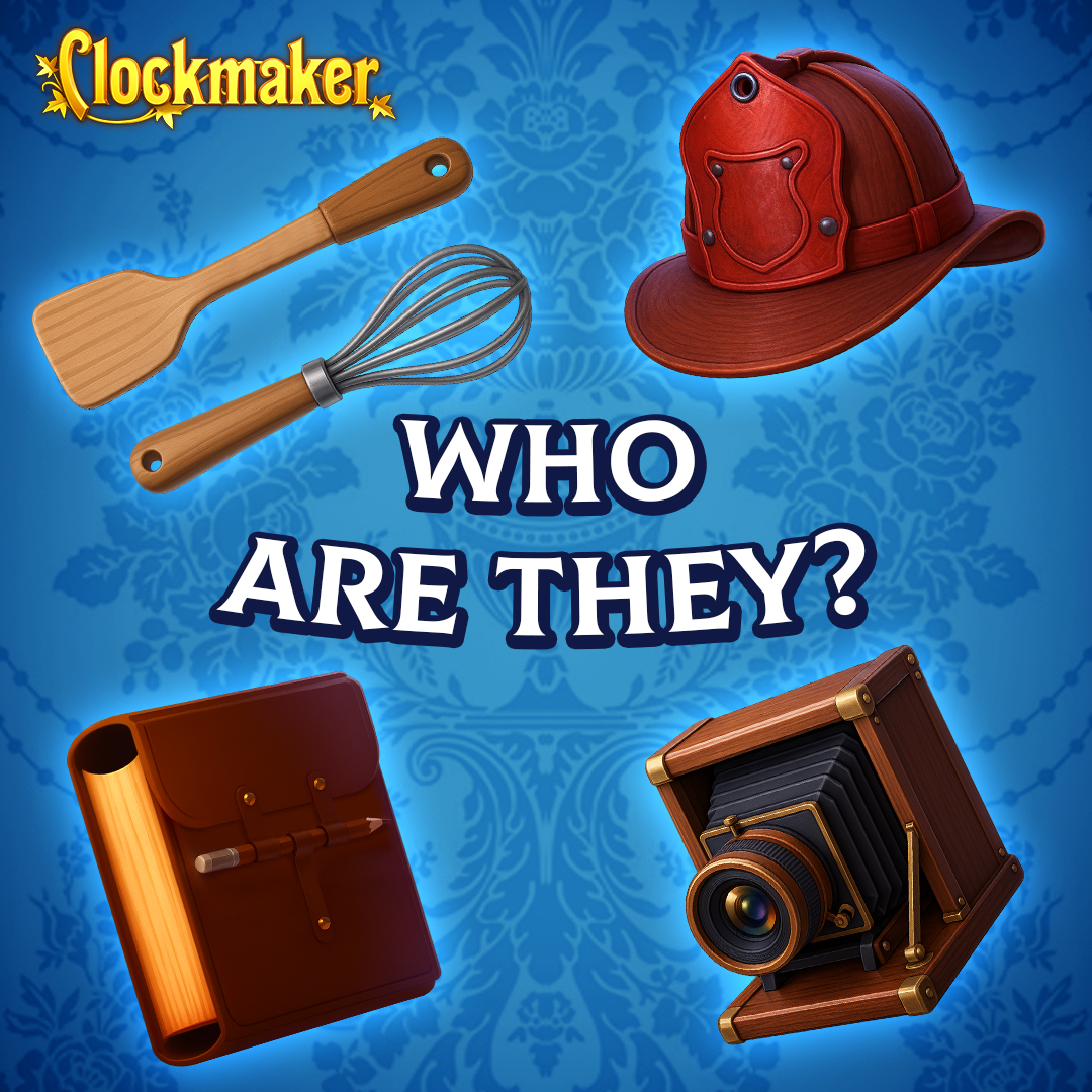Clockmaker - 🎁 𝐆𝐮𝐞𝐬𝐬 𝐭𝐡𝐞 𝐜𝐡𝐚𝐫𝐚𝐜𝐭𝐞𝐫𝐬 𝐚𝐧𝐝 𝐖𝐈𝐍 𝐀 𝐑𝐄𝐖𝐀𝐑𝐃 𝐢𝐧... | Facebook