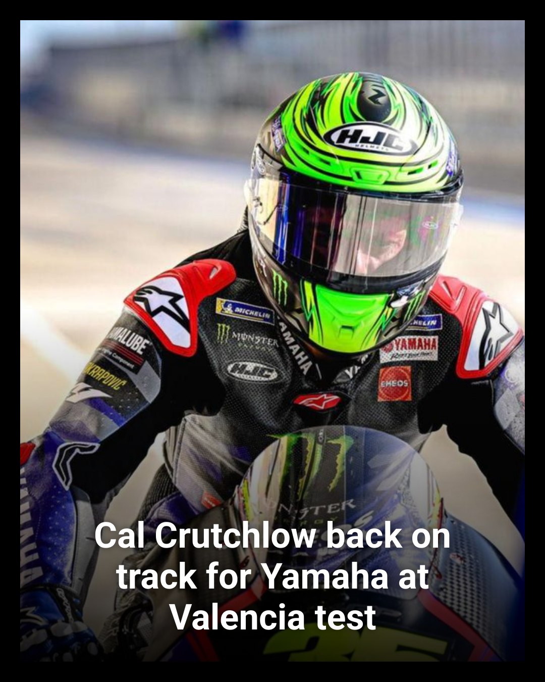 Yamaha MotoGP test rider Cal Crutchlow... - Crash Net Motogp | Facebook