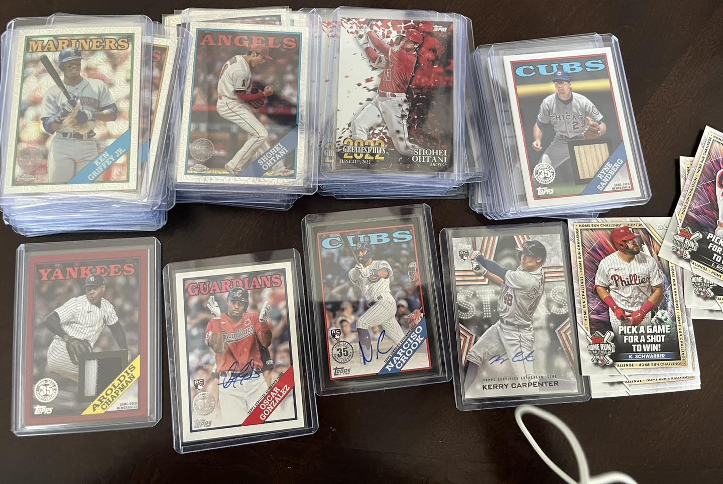 2023 topps series 1 rare cards Amazon.com: Baseball Fat Pack (36 Cards) : Collectibles & Fine Art With a chance to find rare and valuable cards in every pack 2023 Topps Series 1 -