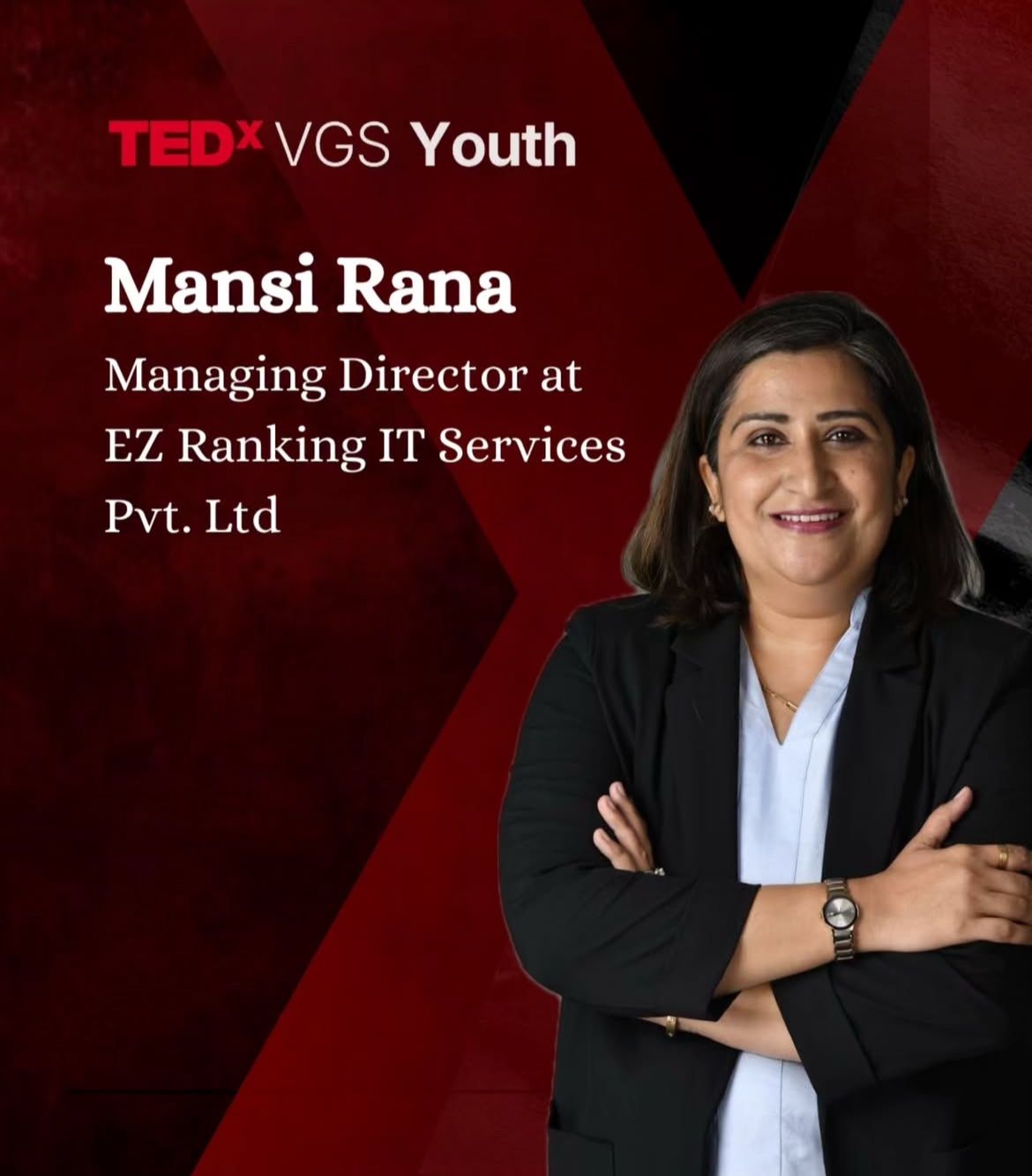 EZ - Proud moment for EZ Rankings! Our MD, Mansi Rana, is set to take ...