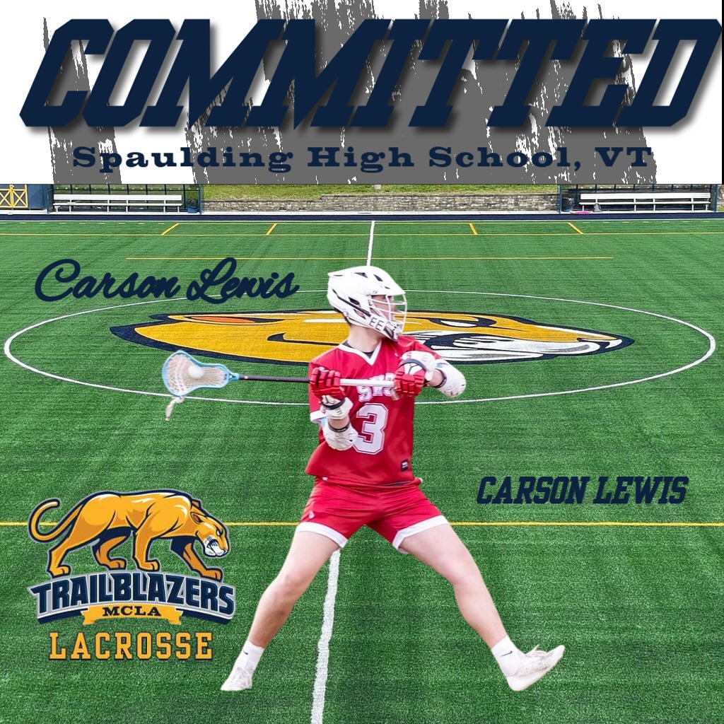 MCLA - We are proud to announce the commitment of attackman Carson ...