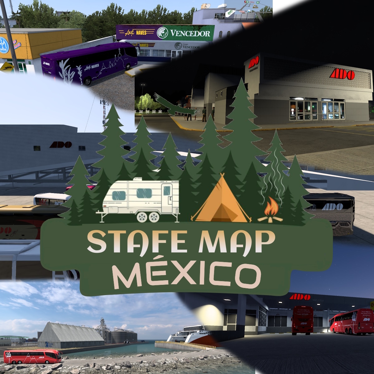 Mapa STAFE ATS y ETS2