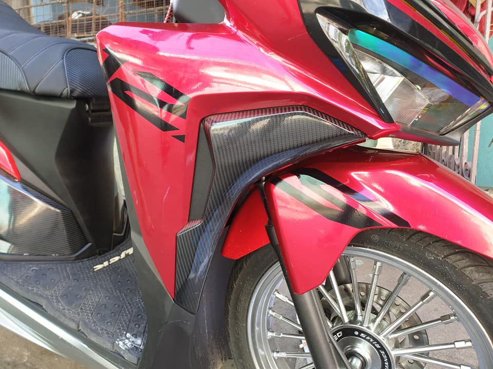 PekzCarbon Wrap - HONDA CLICK 125🔥 LEGSHIELD, ENGINE COVER | Facebook