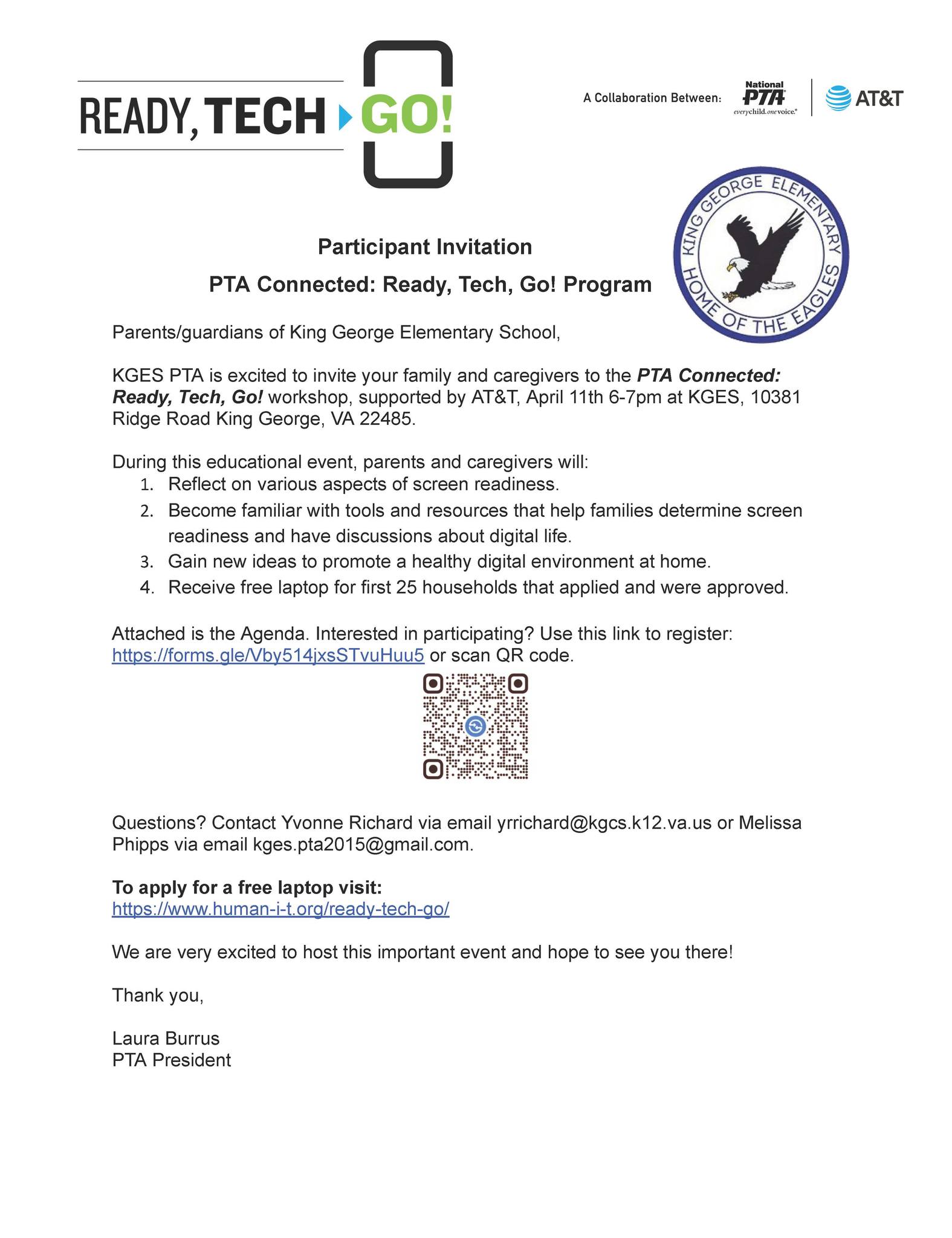 The PTA has a great... - King George Elementary School | Facebook