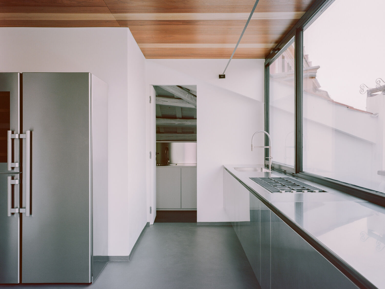 Archello.com - Casa Coo by Margine Architects transforms a historic ... - Luxury Penthouse Minimalist Walnut Door