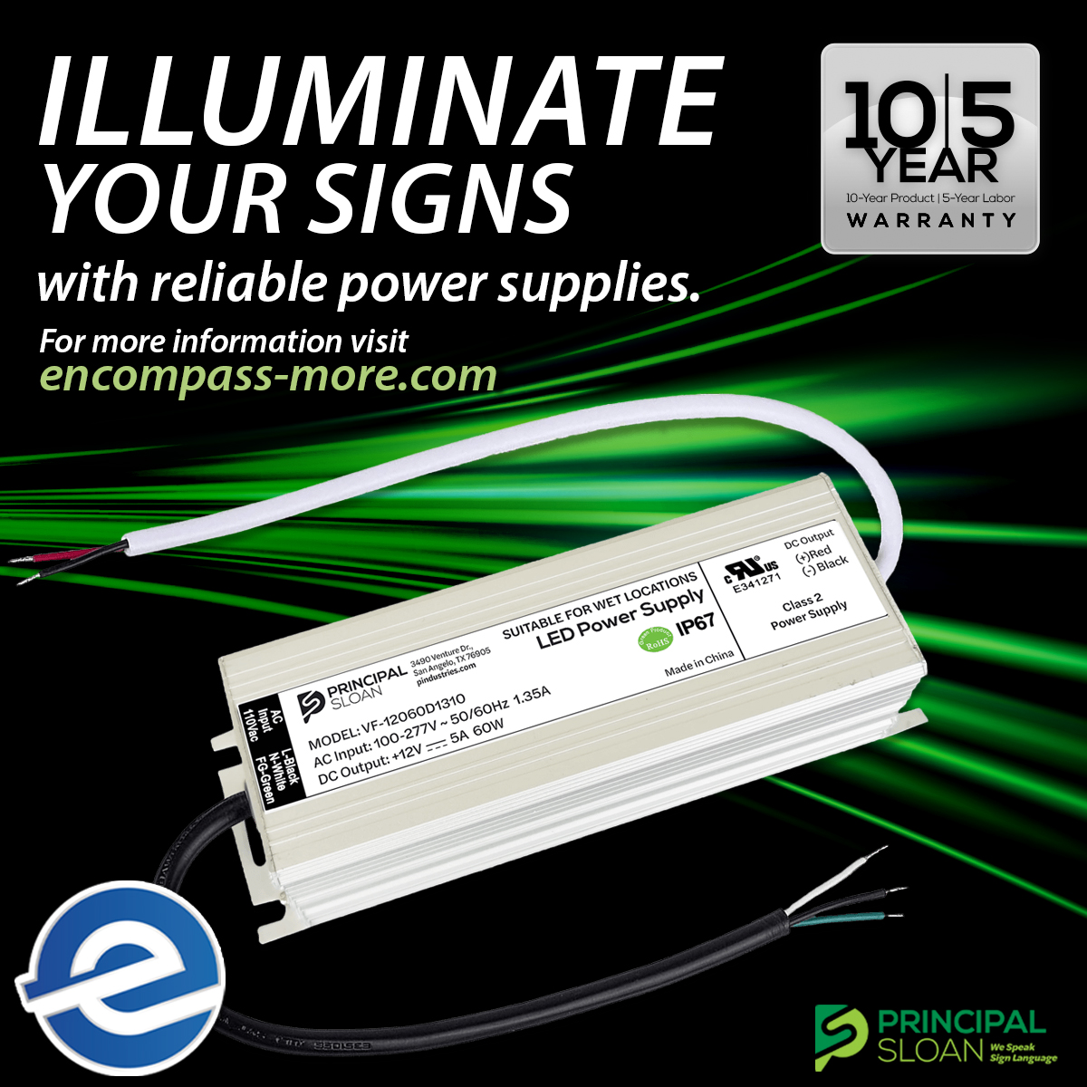 Encompass-More, - 💡 Power Your Signs with Principal Sloan Power ...