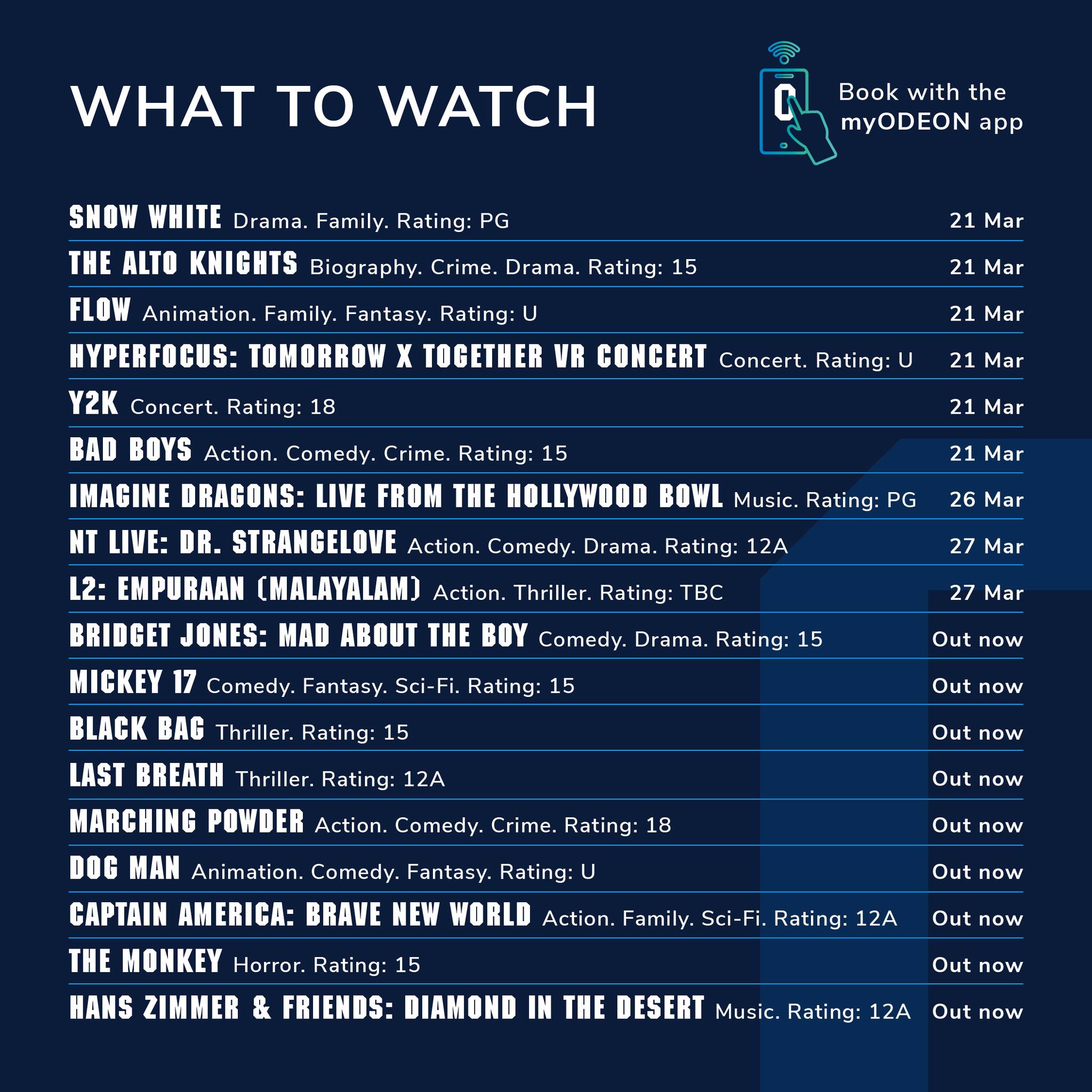 ODEON Cinemas - 🍎 Disney's Snow White brings the magic and... | Facebook
