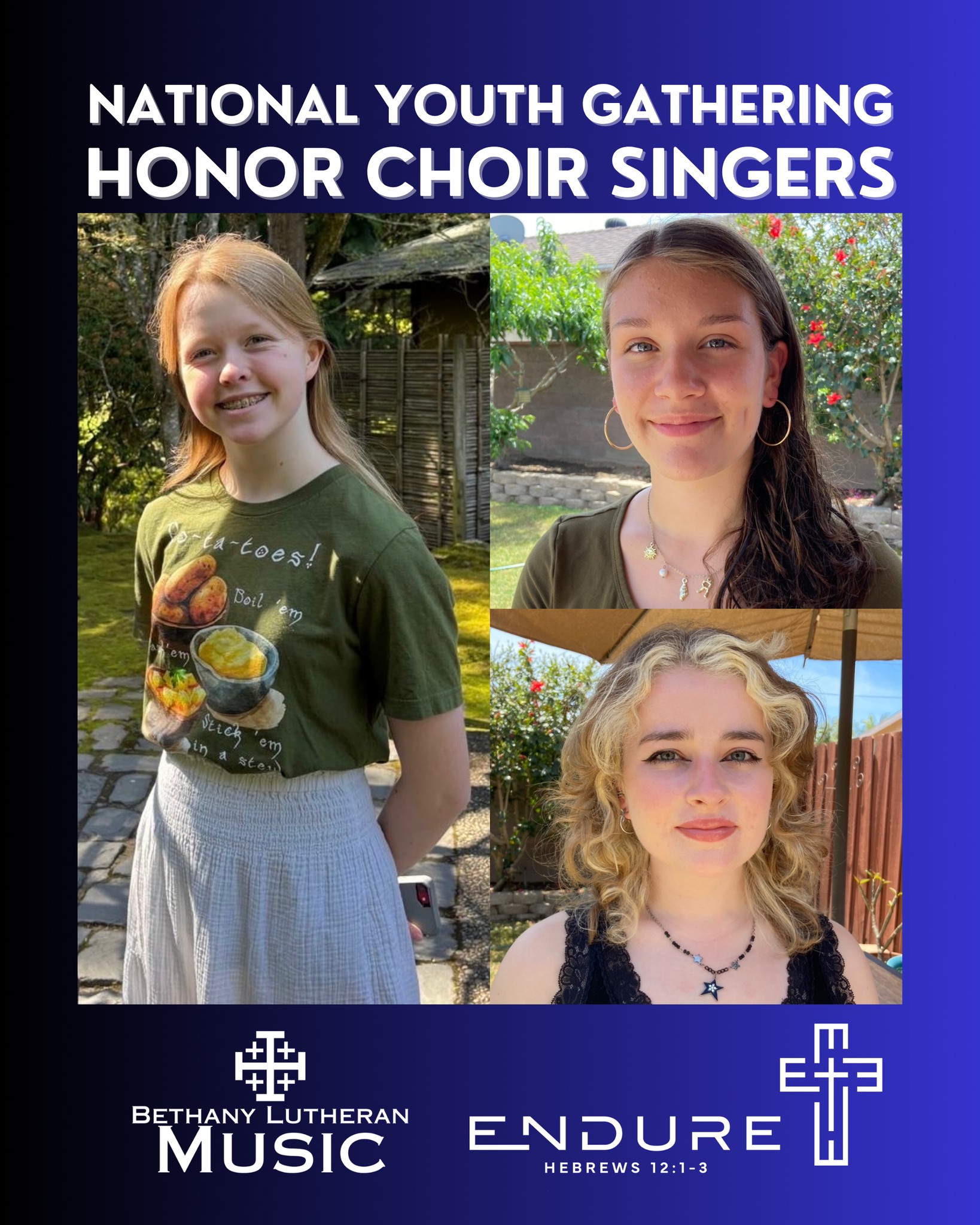 Congratulations to Jamie... - Bethany Lutheran Music Ministry | Facebook