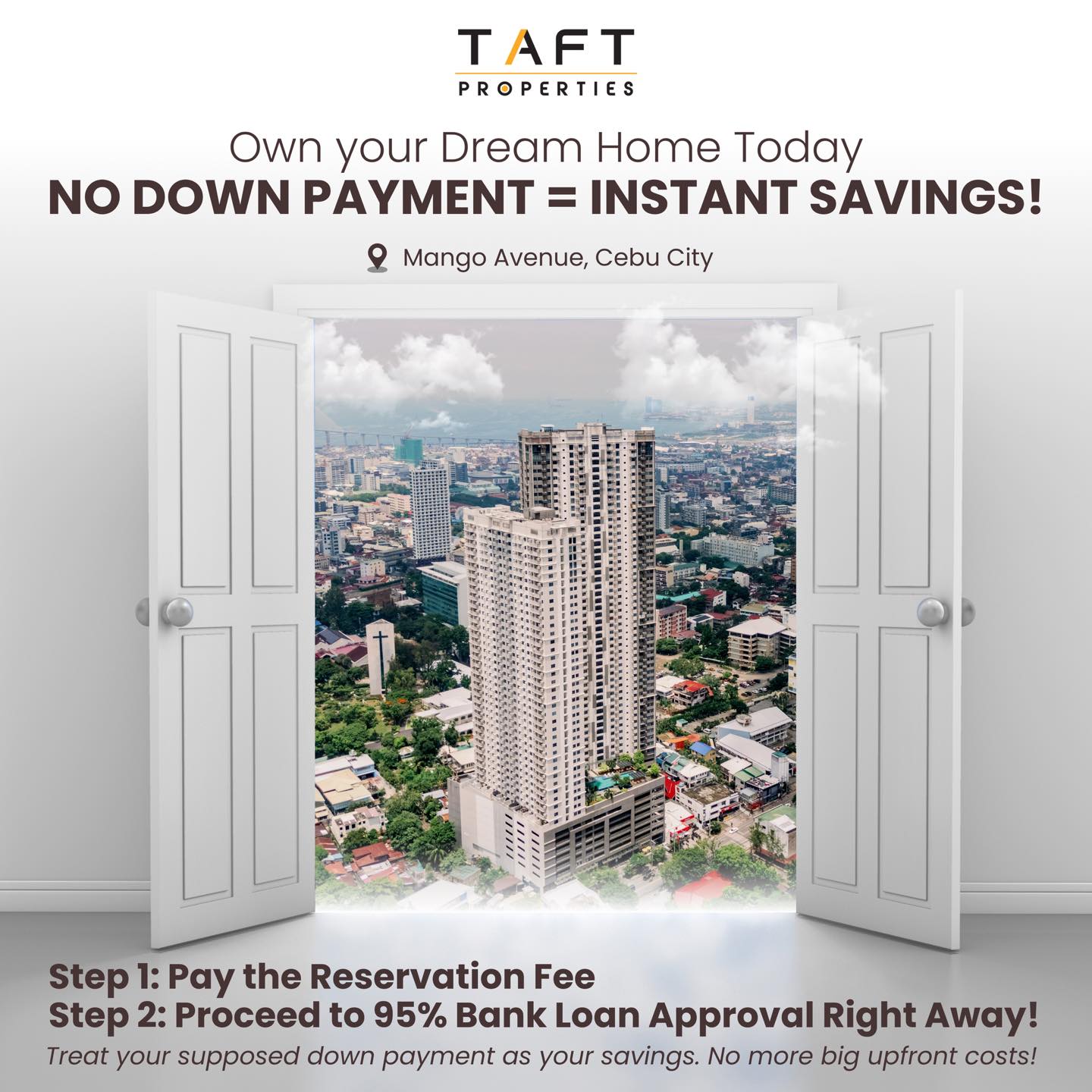 Photo inspiration: No Upfront Payment Apartments Reference: Horizons 101 Cebu