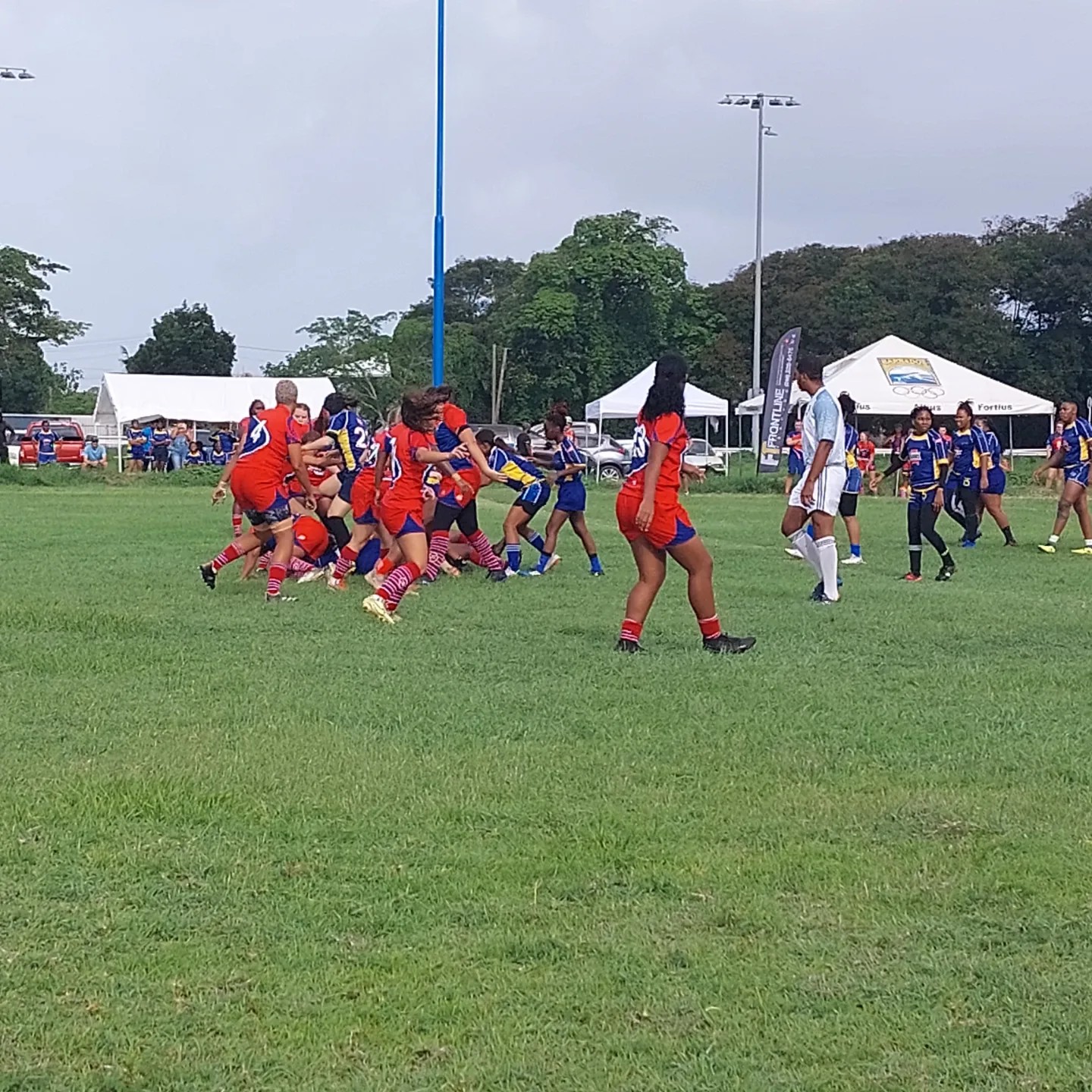 Early first half... - Barbados Rugby Football Union - BRFU