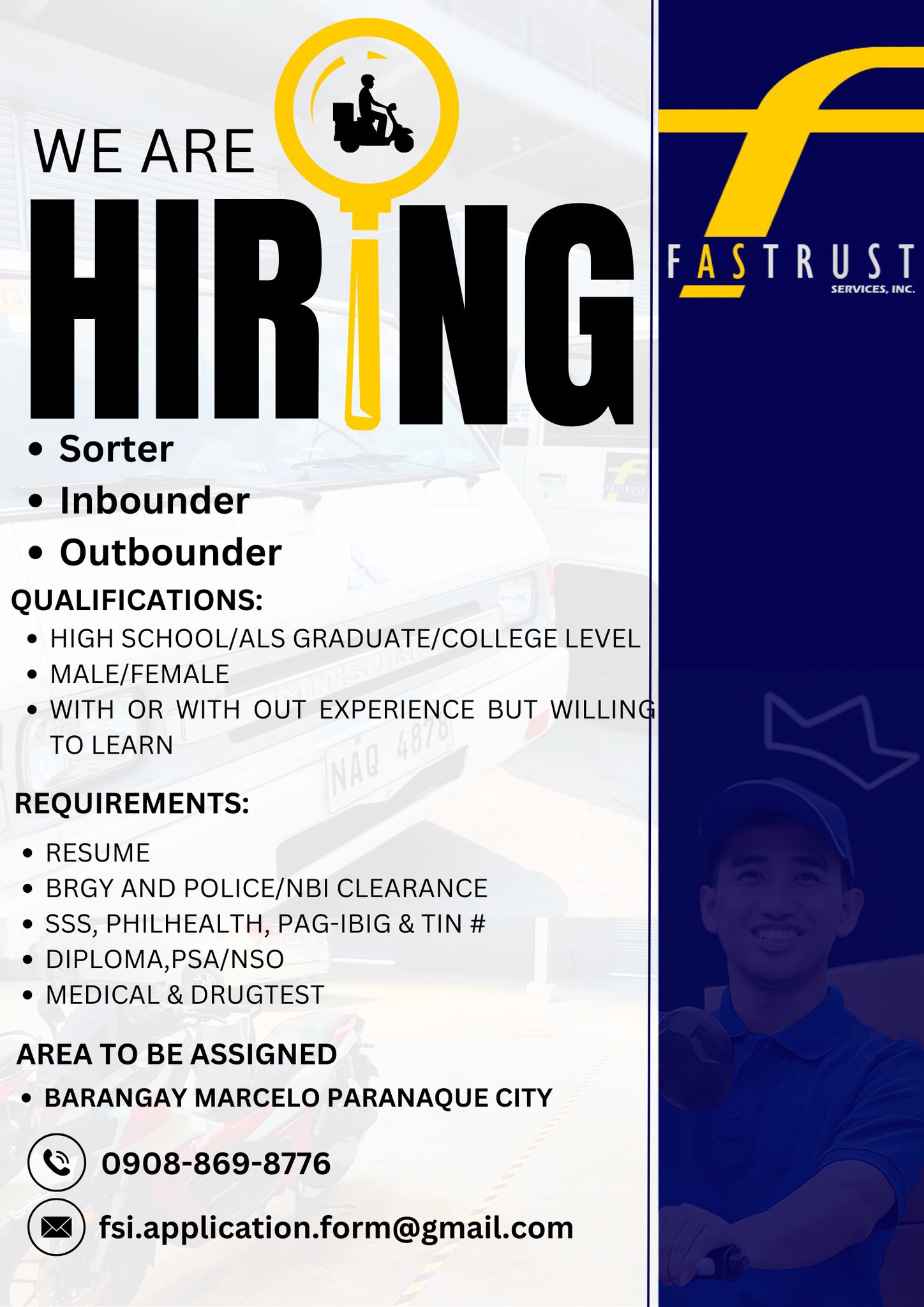 Fastrust Services, Inc | Pasay City