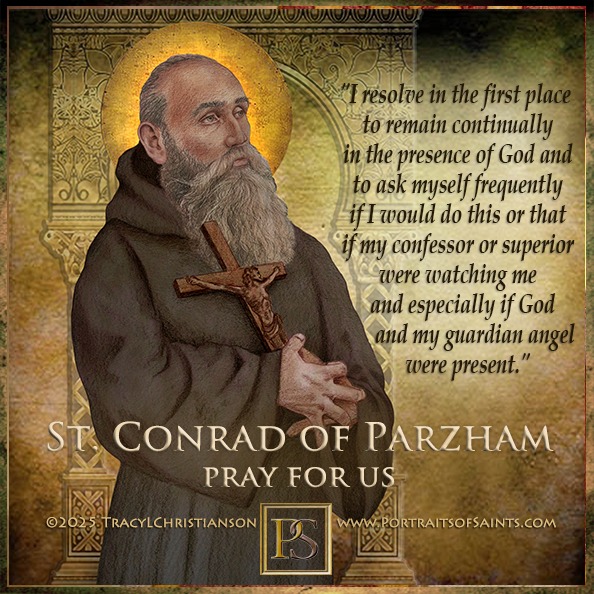 Portraits - Saint Conrad of Parzham December 22, 1818 - April 21, 1894 ...