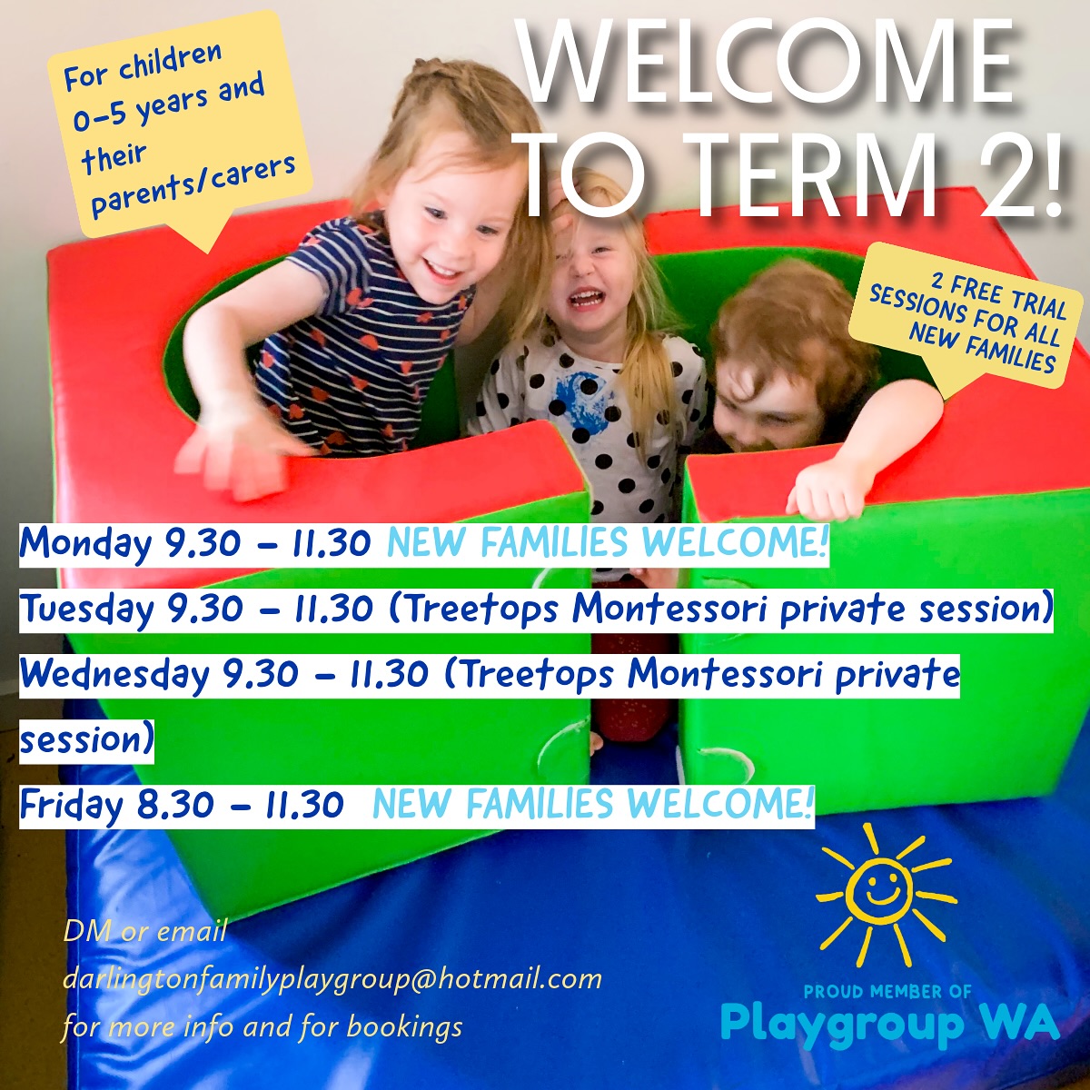 Darlington Family Playgroup | Perth WA