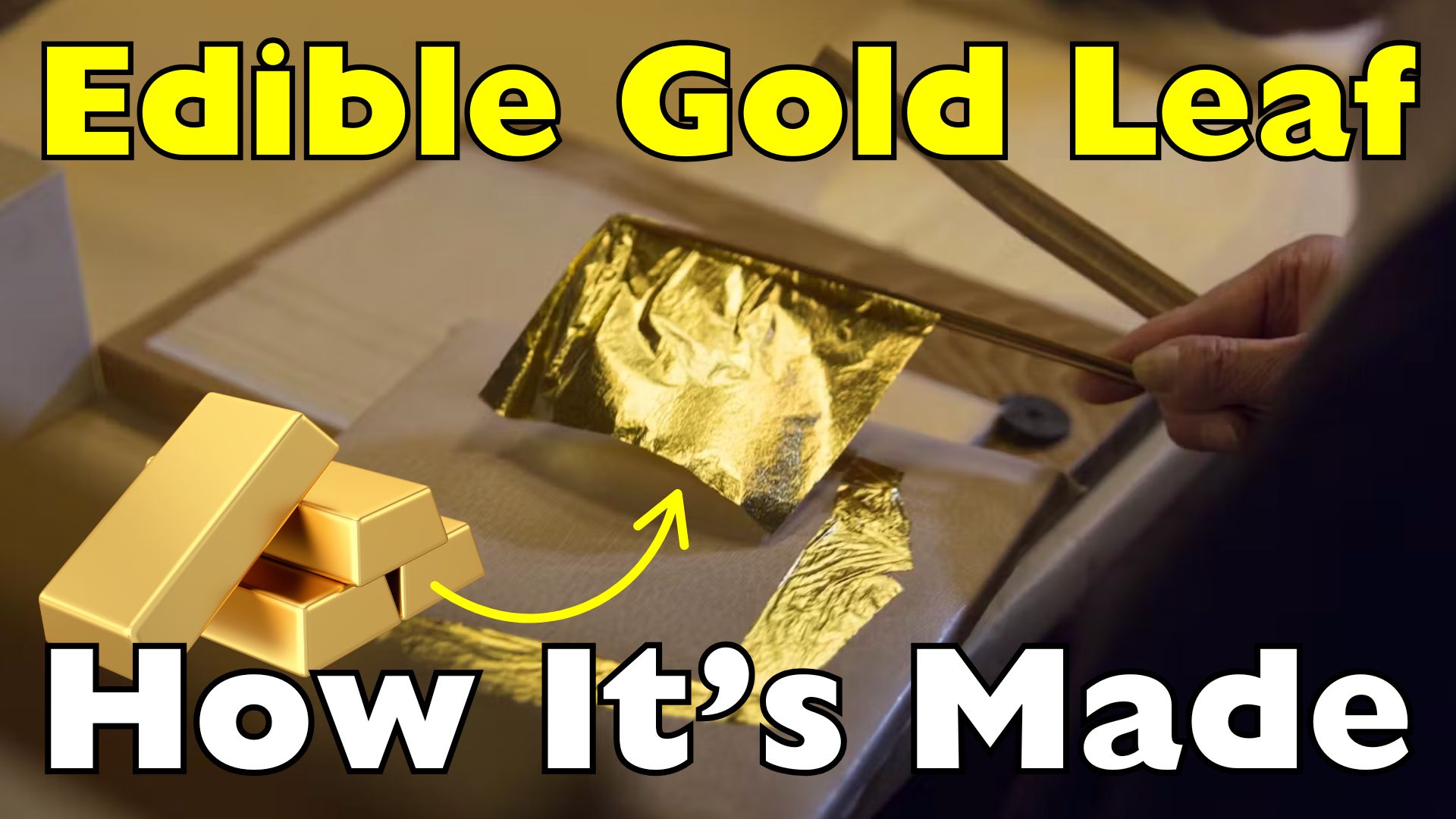Definitely - Ever wondered what edible gold leaf actually is and how it ...