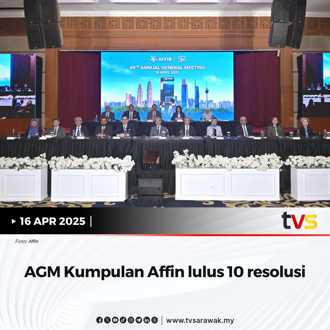 TVS - Presiden dan Ketua Pegawai Eksekutif Kumpulan Affin, Datuk Wan ...