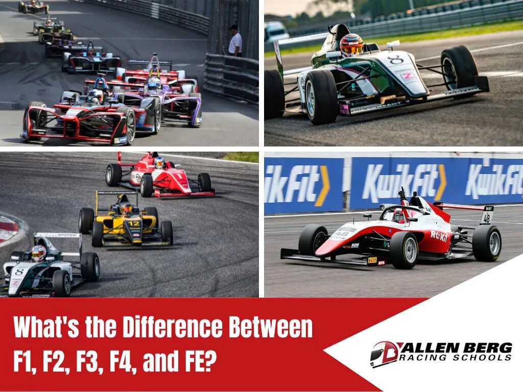 Allen Berg Racing Schools - 🏎️ F1, F2, F3, F4, FE – What’s the ...