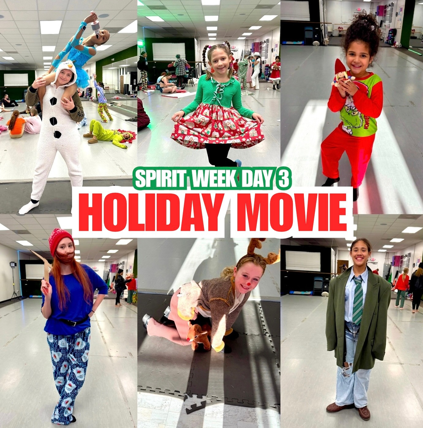 Tenth Talent dance studio celebrates winter spirit week