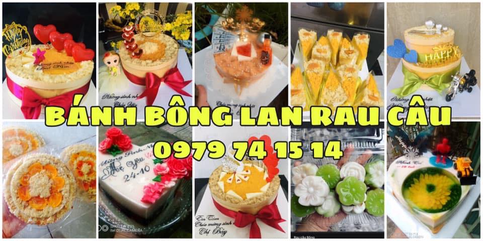 Bánh bông lan rau câu