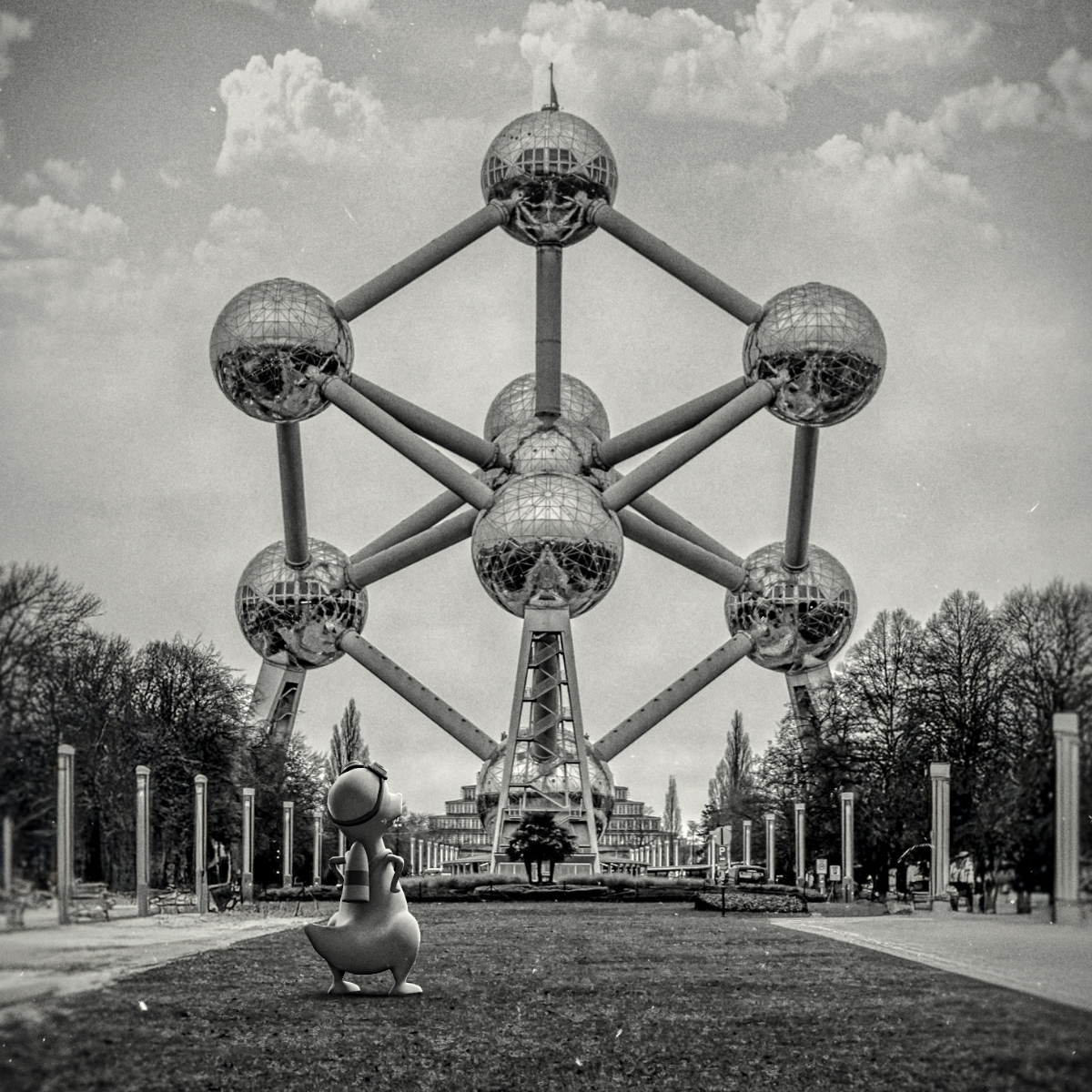 In 1958, the Brussels World's Fair or Expo 58, officially opened