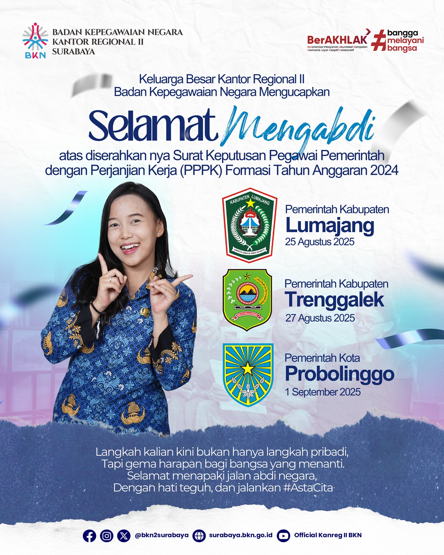 #SobatBKN batas akhir pengusulan... - Kanreg II BKN Surabaya | Facebook