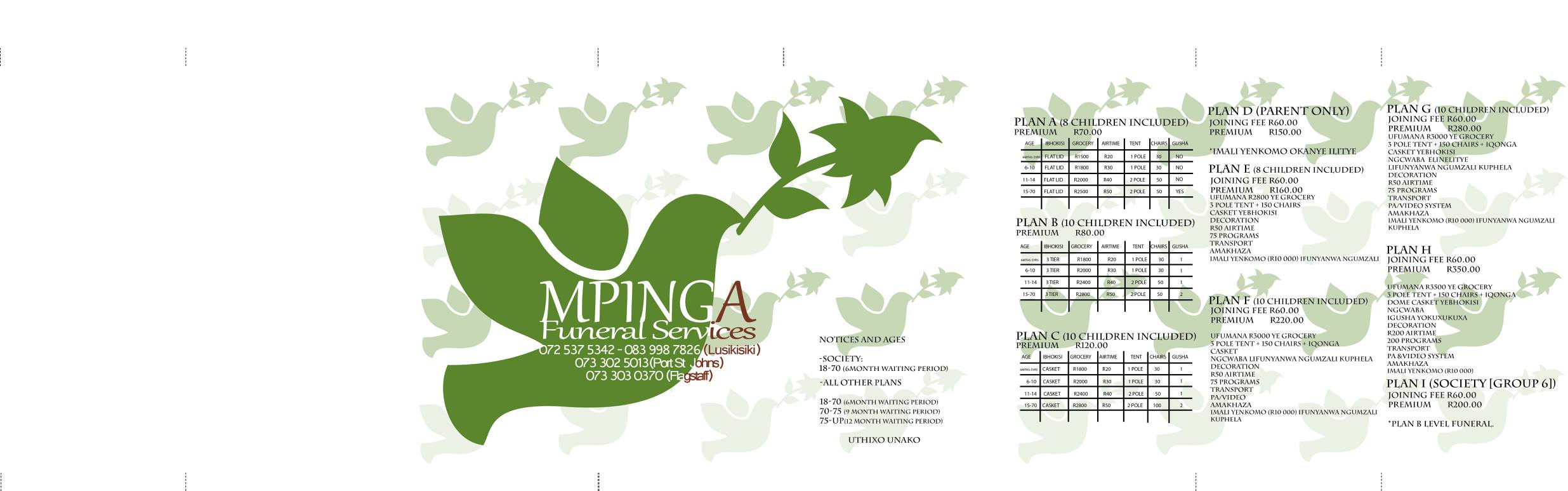 Mpinga Funeral Services | Lusikisiki