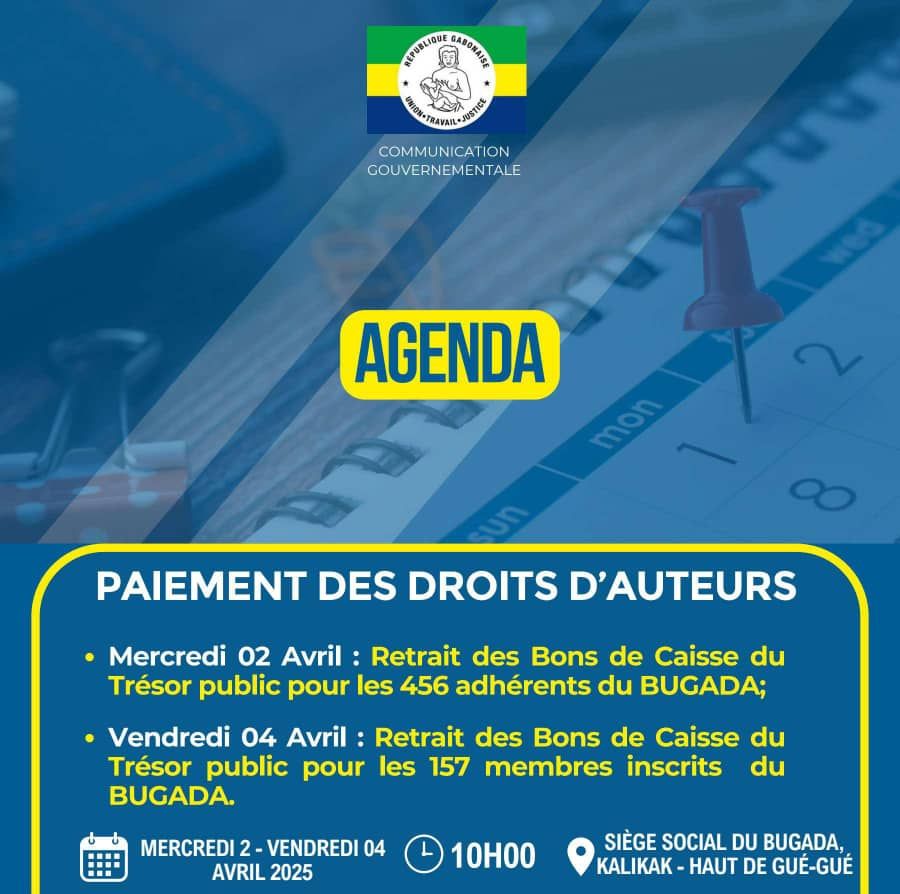 Communication - [ BUGADA- Paiement des Droits d'Auteurs ] Le Bureau ...