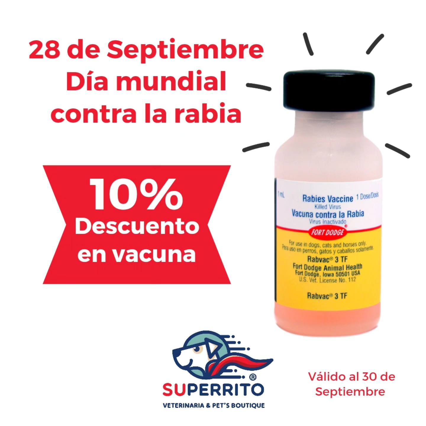 Superrito - Sabías qué... La #rabia es un virus que...