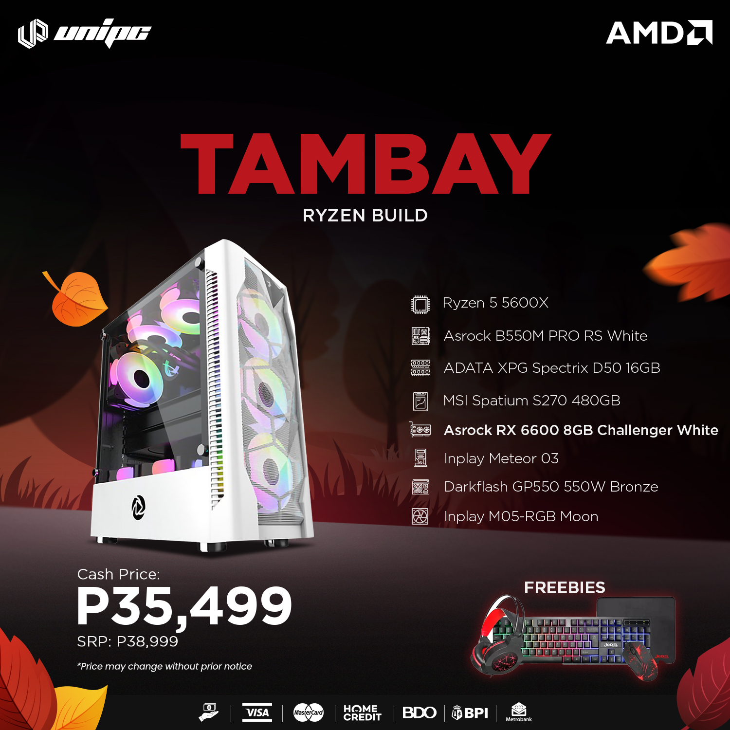 UniPC - Hindi basta chill lang Ryzen 5 5600X plus RX 6600 combo, ready ...