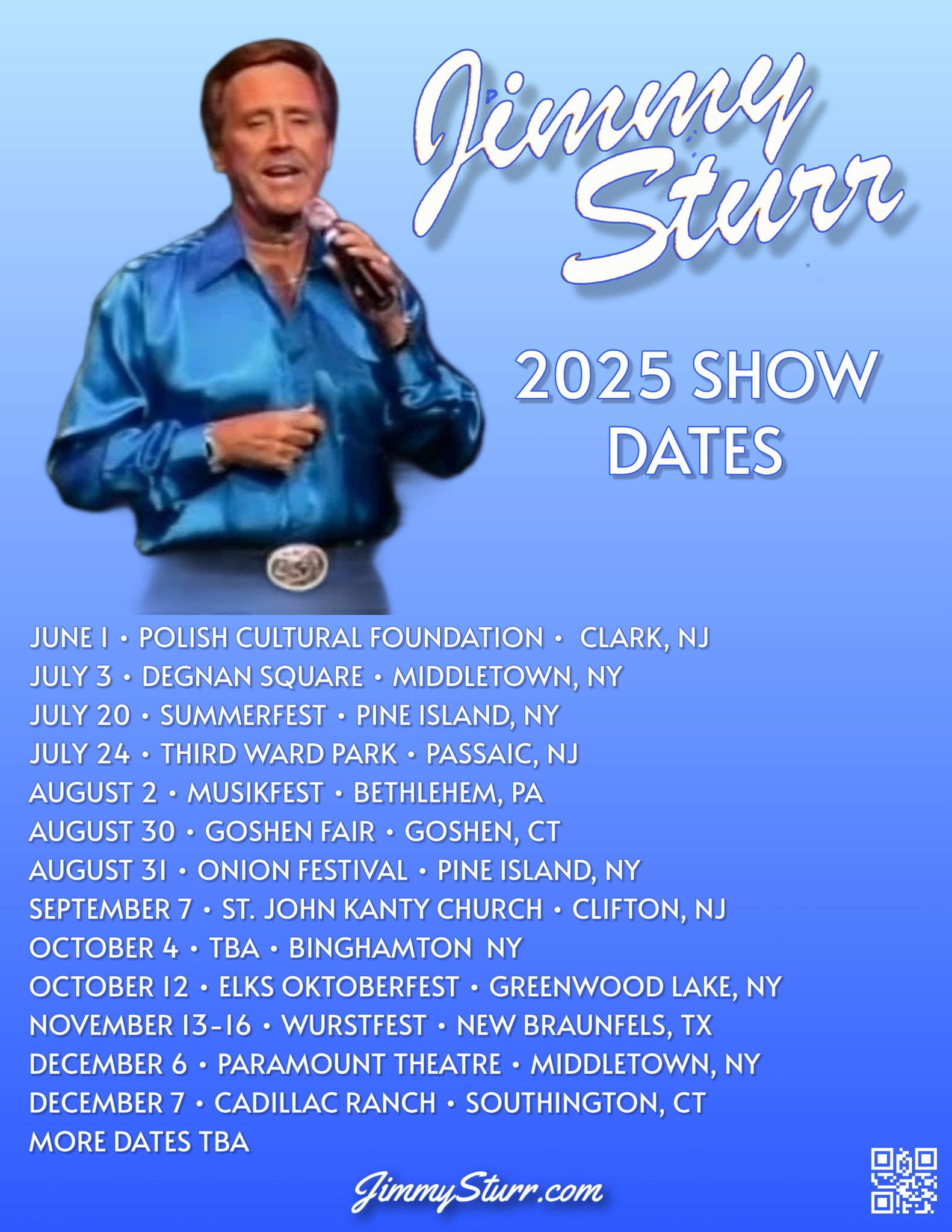 18-Time Grammy Award Winner Jimmy Sturr & His Orchestra will be at