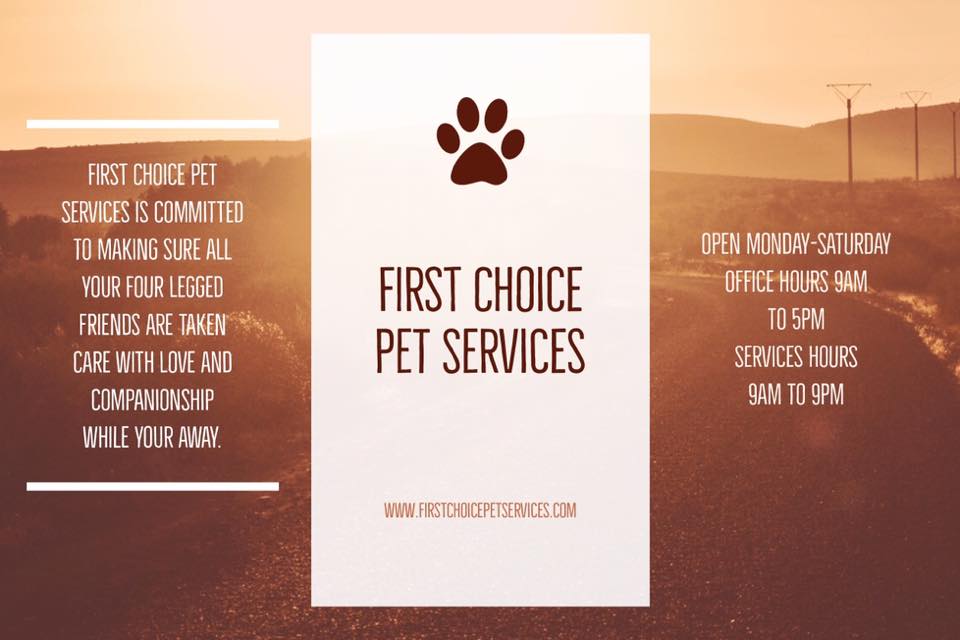 First Choice Pet Services