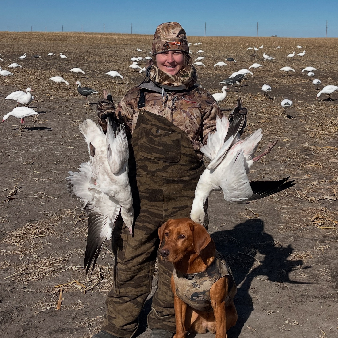 Eaglehead - Maddy and Kota with the first birds of the morning🤘 #snows ...