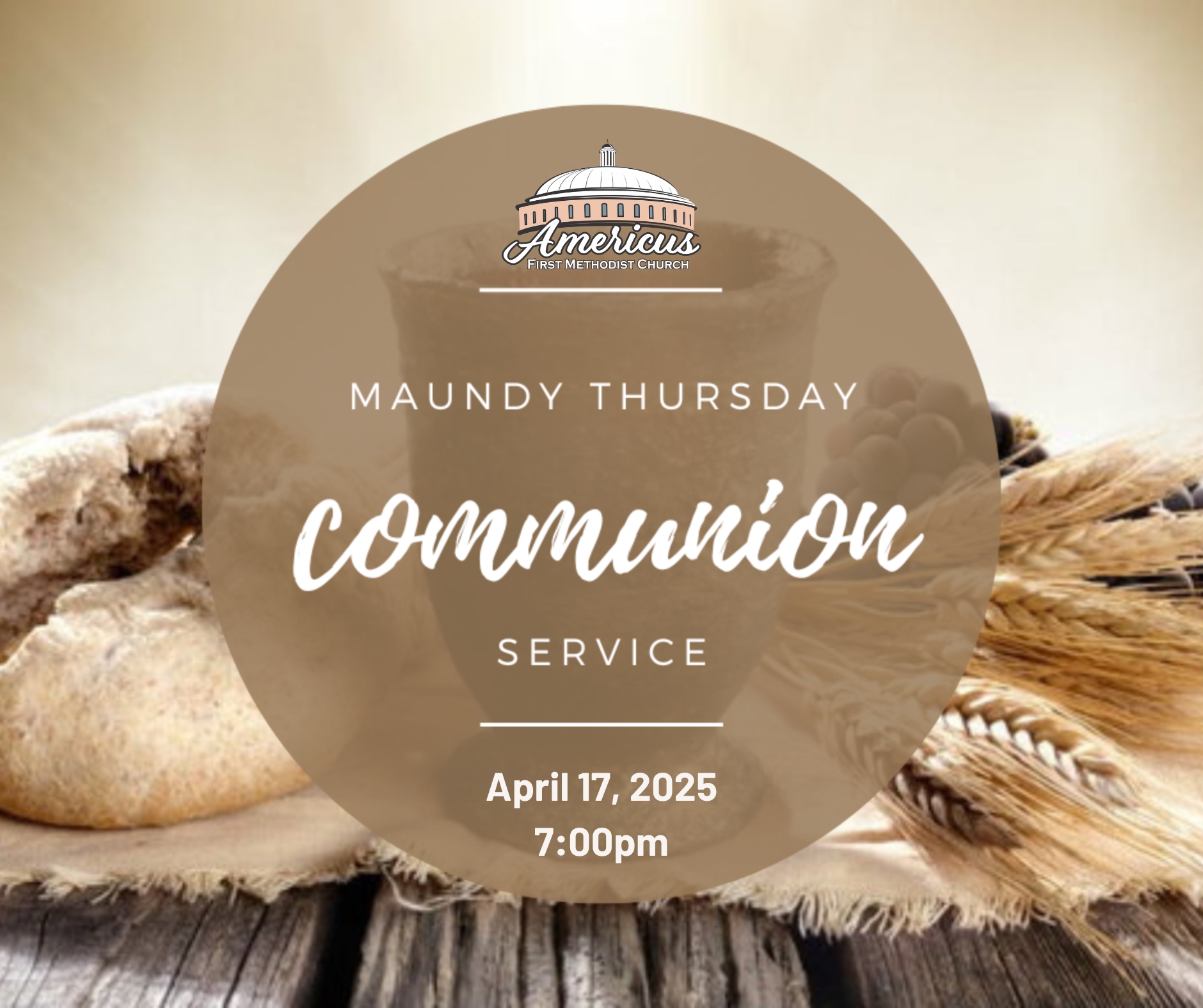 What Is Maundy... - First Methodist Church of Americus | Facebook