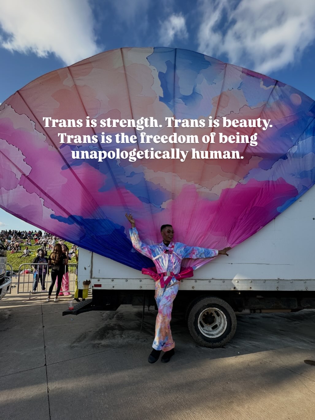 KC - Trans is strength. Trans is beauty. Trans is freedom. 🌈 The ...