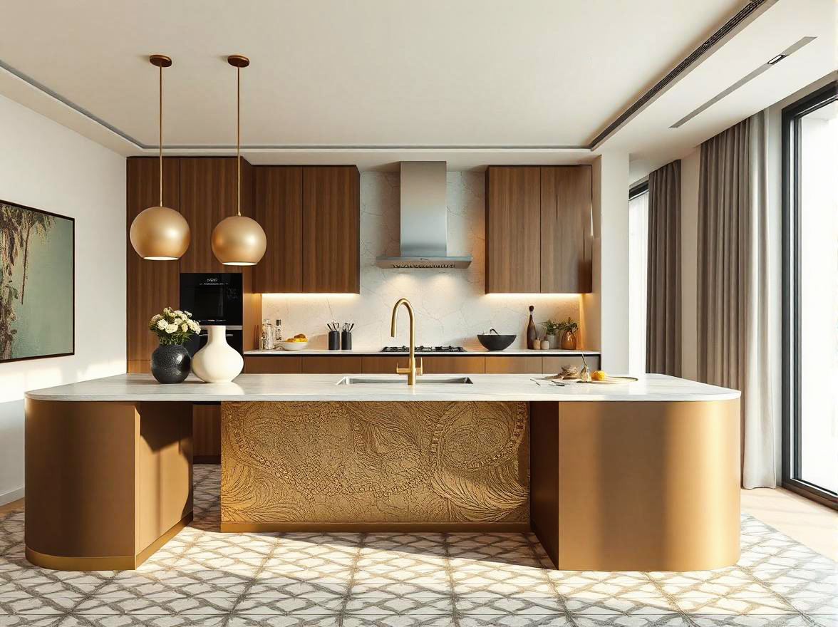 זהבית - New project reveal 🖤 This kitchen combines elegance and ...