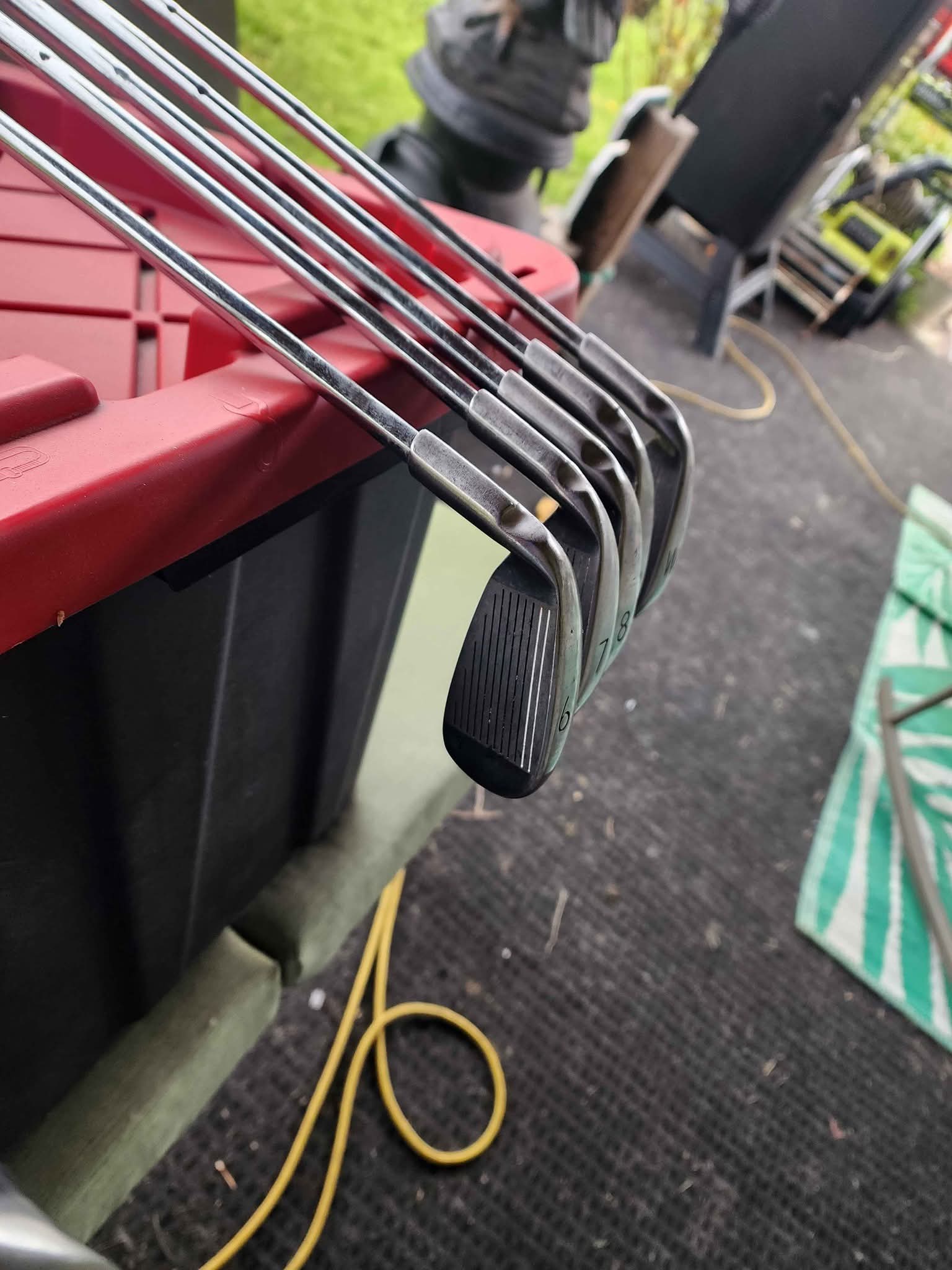 Set De Fers De Golf Ping G10 4-PW - Point Rouge (0.75-1° Plat) - AWT Regular - Occasion Fréquente (Value)