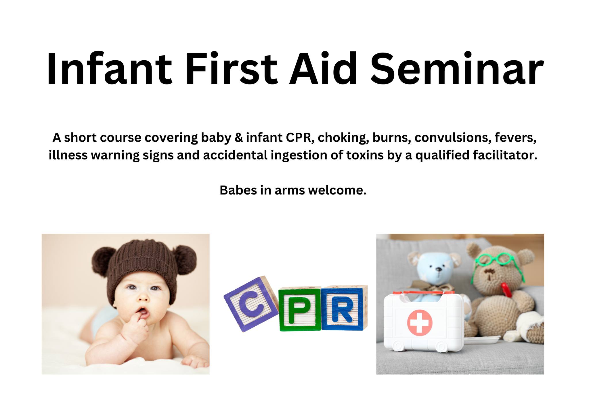 Infant First Aid Seminar