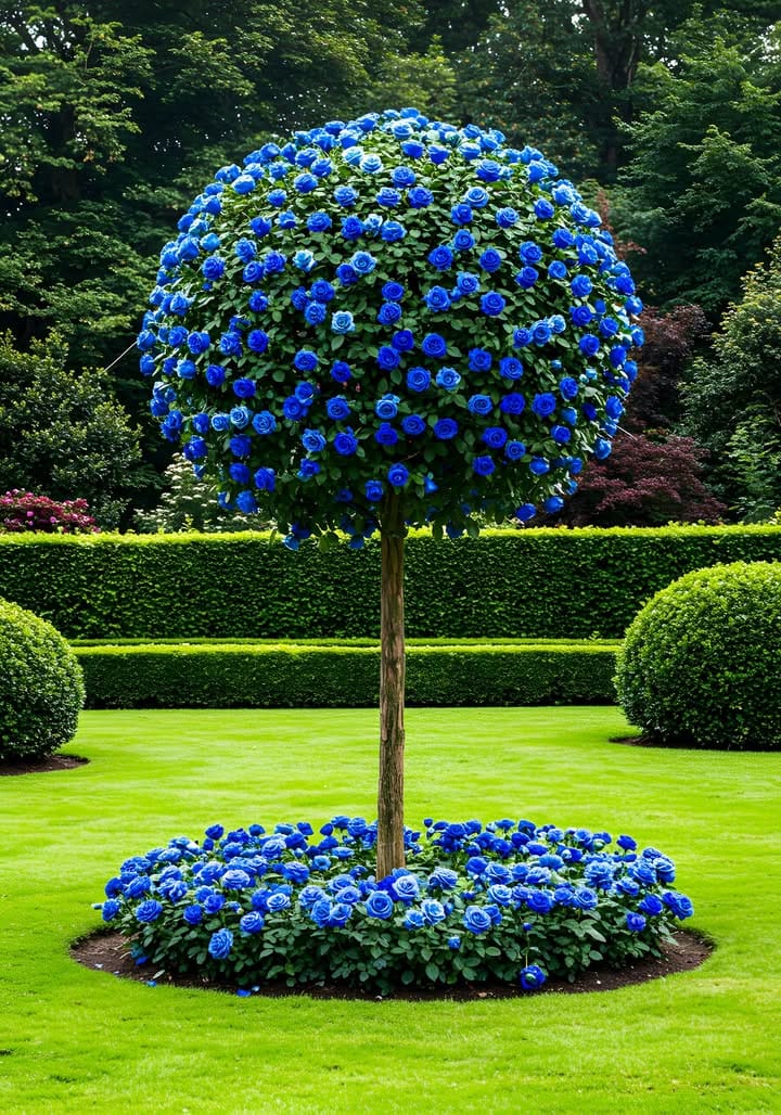 Flower - 🌹 Rose Tree (Rosa 'Rosebud Tree') 🌹 The Rose Tree is a unique ...