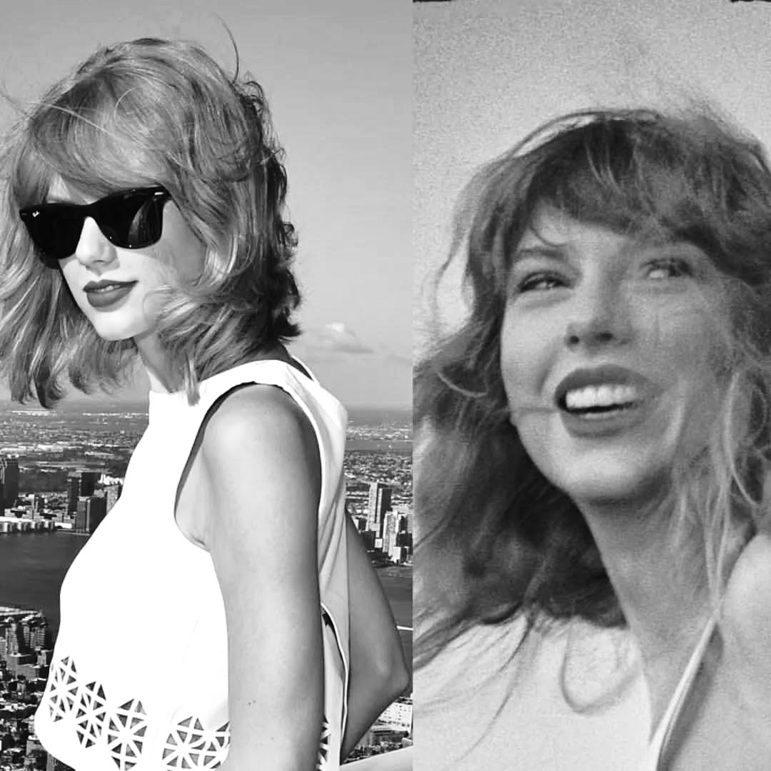 What is Taylor Swift's 1989 cover photo from 2007?