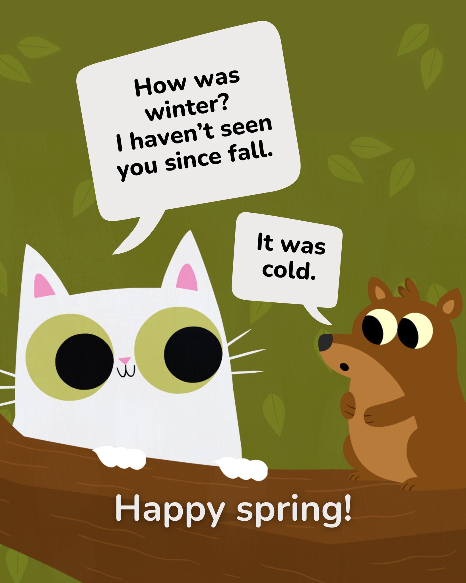 Super - We hope spring is springing where you are today, friend! 🤗🌷🌱 # ...