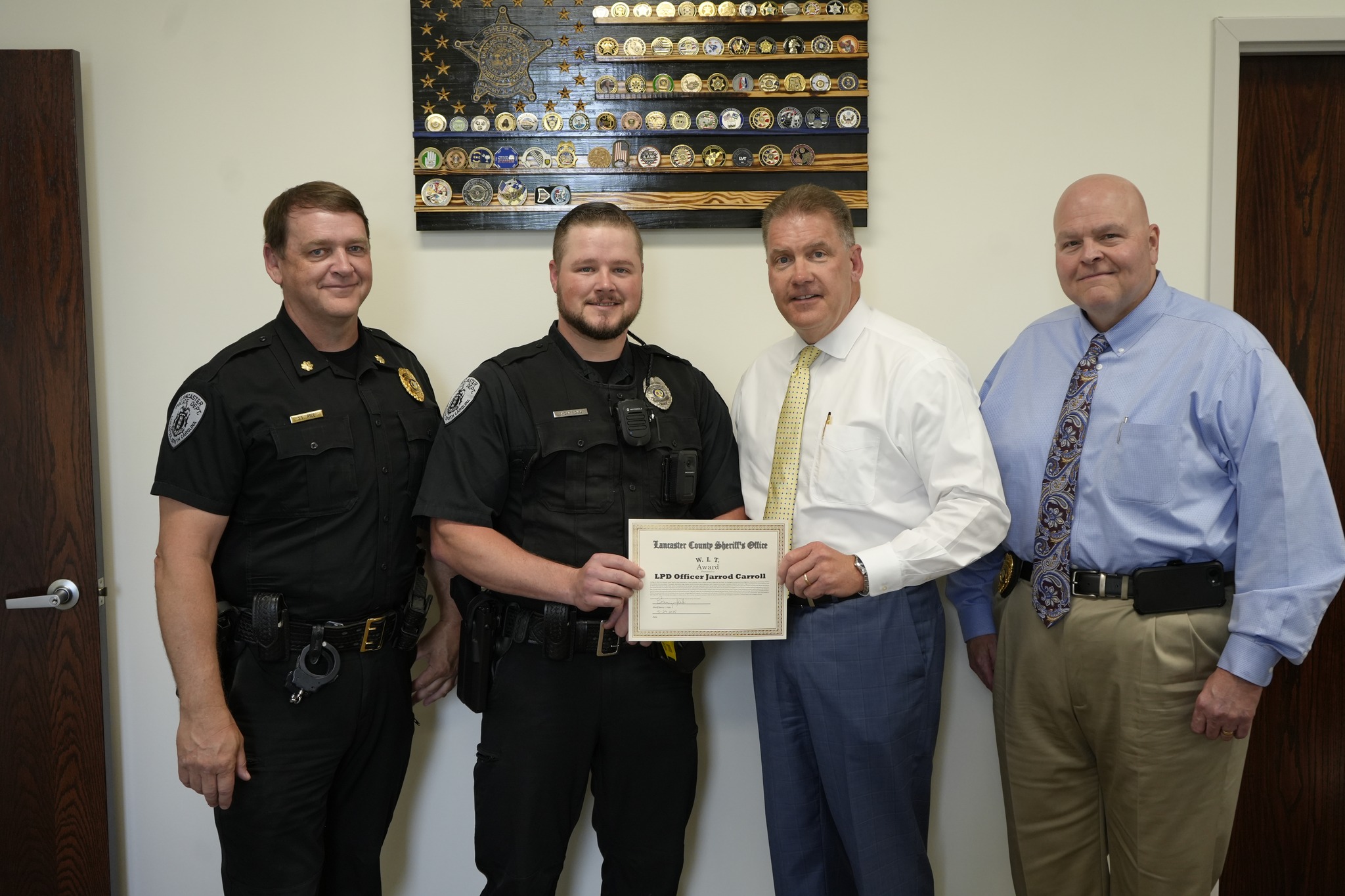 Lancaster - Recognizing Outstanding Service: Officer J. Carroll ...