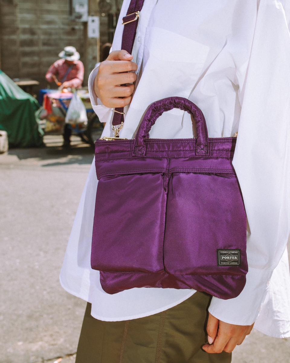 sacai x PORTER backpack and waist bag will be exclusively