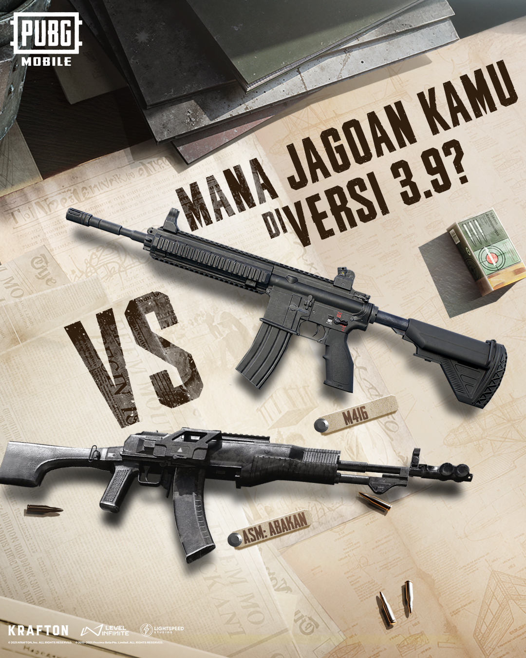 PUBG - Dua Assault Rifle, Satu Pemenang! 💥 Yang mana nih AR yang jadi ...