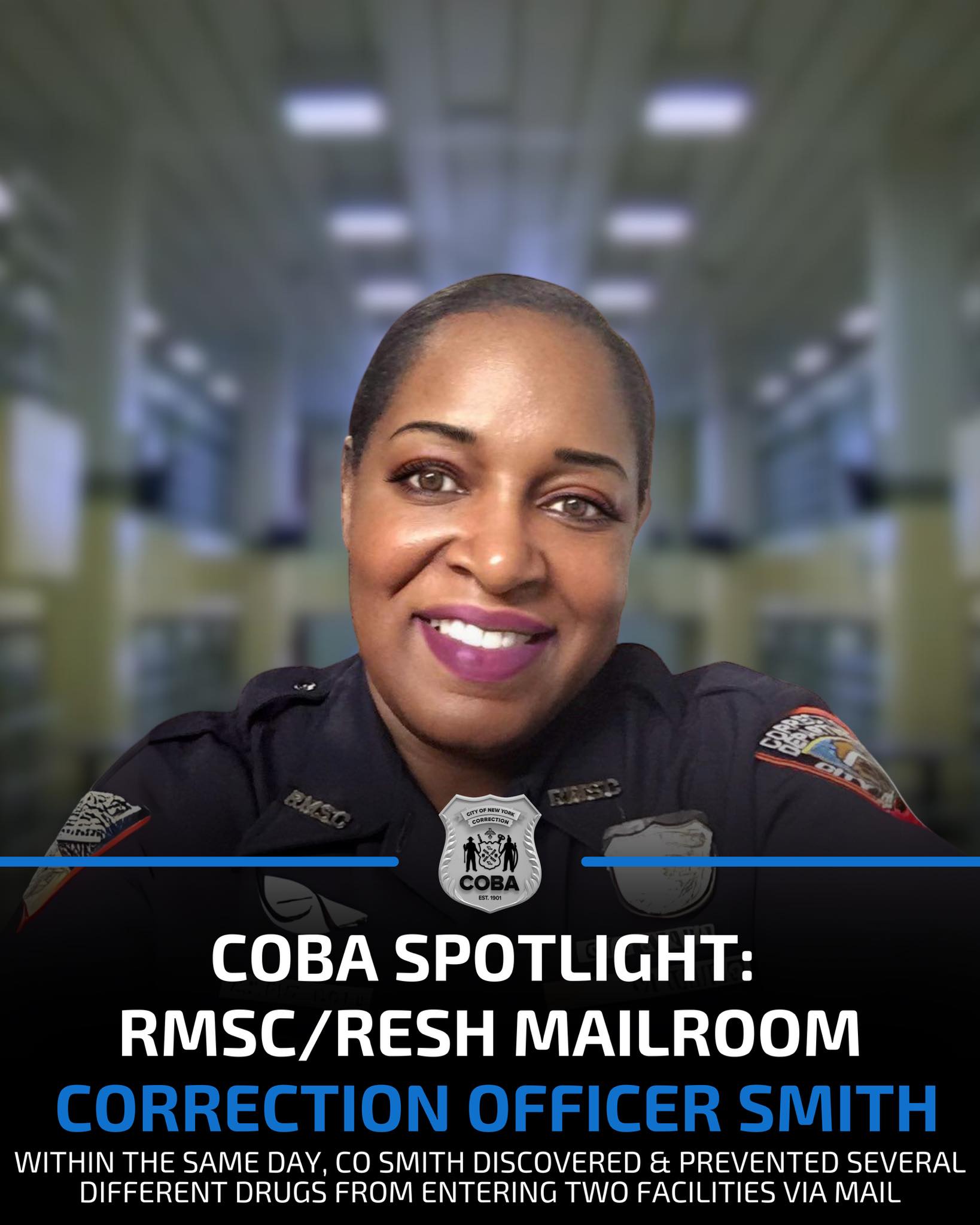 COBA - COBA SPOTLIGHT! Please join us in recognizing RMSC/RESH Mailroom ...