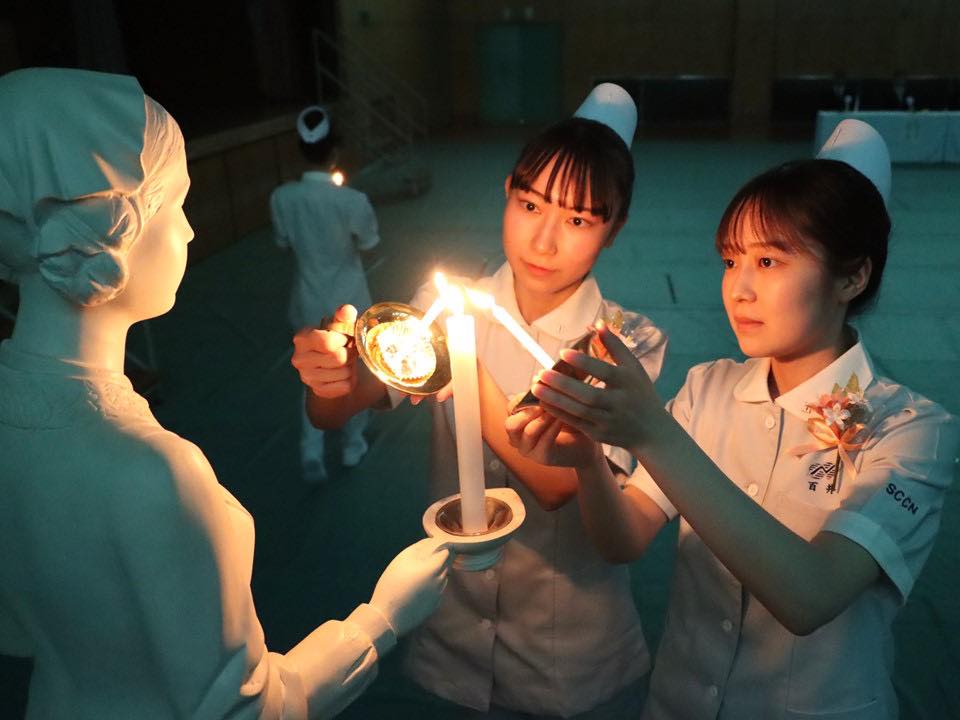 看護の道 決意新たに～中部看護専門学校戴帽式～】 2025年5月12日