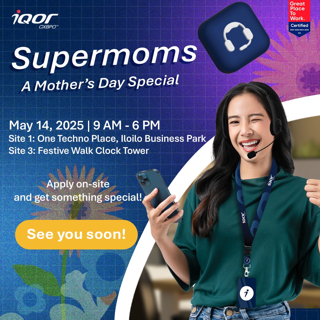 iQor Iloilo - #HappeningNow 🌸 We appreciate you, Supermoms... | Facebook
