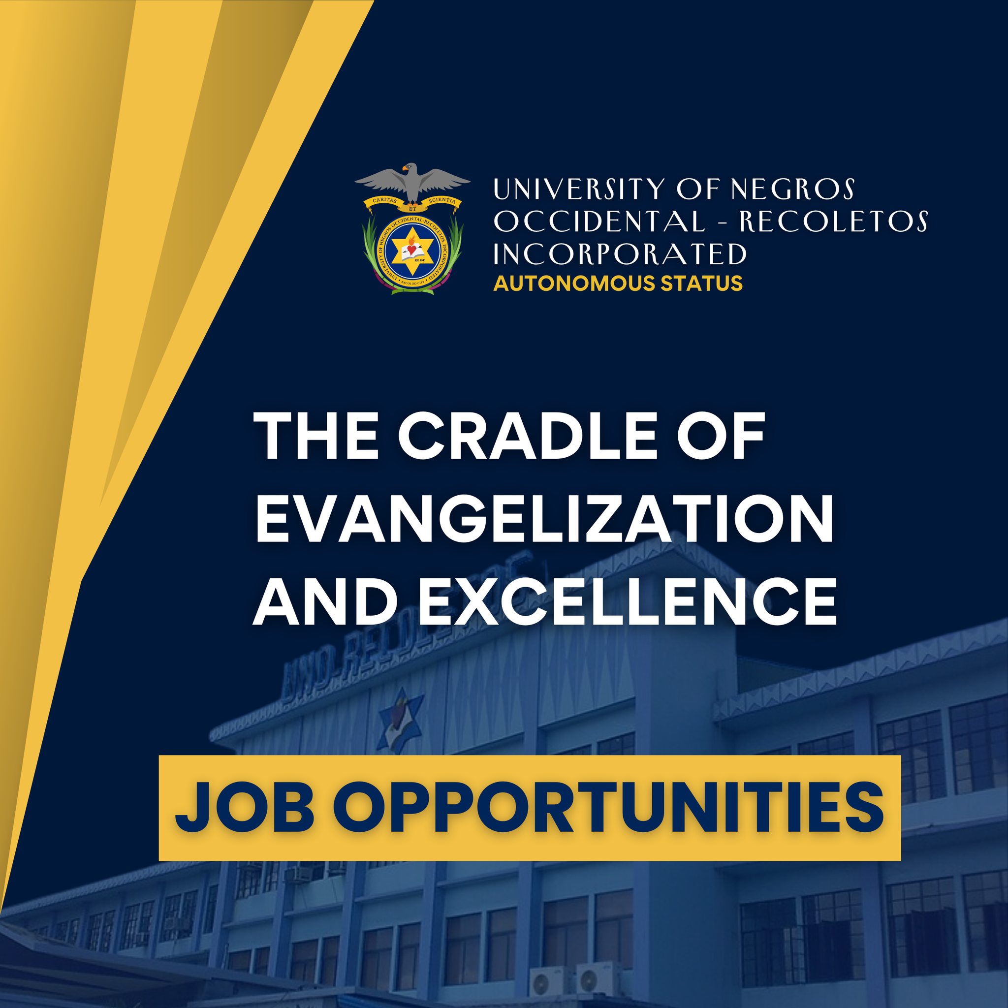 University of Negros Occidental - Recoletos | Bacolod CIty